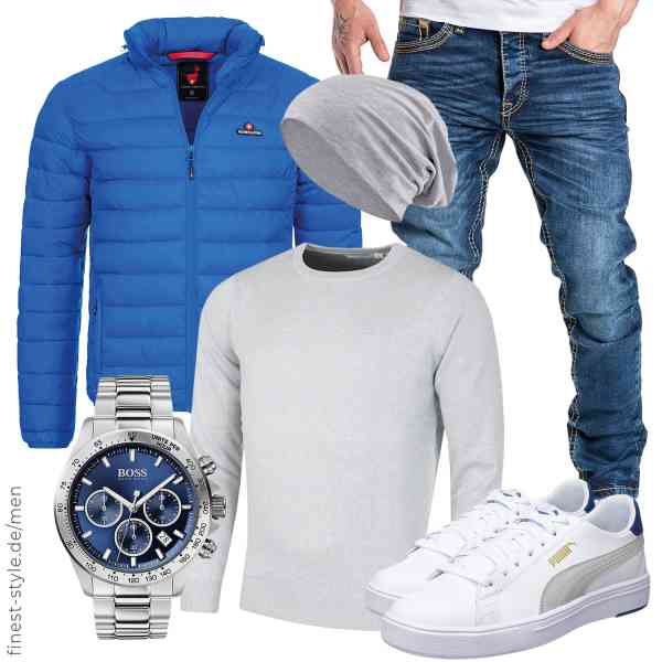 Top herren-Outfit im Finest-Trend-Style für ein selbstbewusstes Modegefühl mit tollen Produkten von Höhenhorn,Calvin Klein,Amaci&Sons,BOSS,Balinco,PUMA