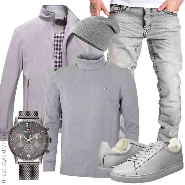 Top herren-Outfit im Finest-Trend-Style für ein selbstbewusstes Modegefühl mit tollen Produkten von Allthemen,Calvin Klein,Amaci&Sons,Tommy Hilfiger,Lallier,Armani Exchange