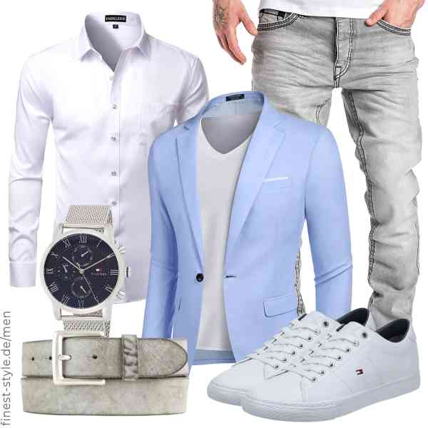 Top herren-Outfit im Finest-Trend-Style für ein selbstbewusstes Modegefühl mit tollen Produkten von COOFANDY,PARKLEES,Amaci&Sons,Tommy Hilfiger,BELTINGER,Tommy Hilfiger