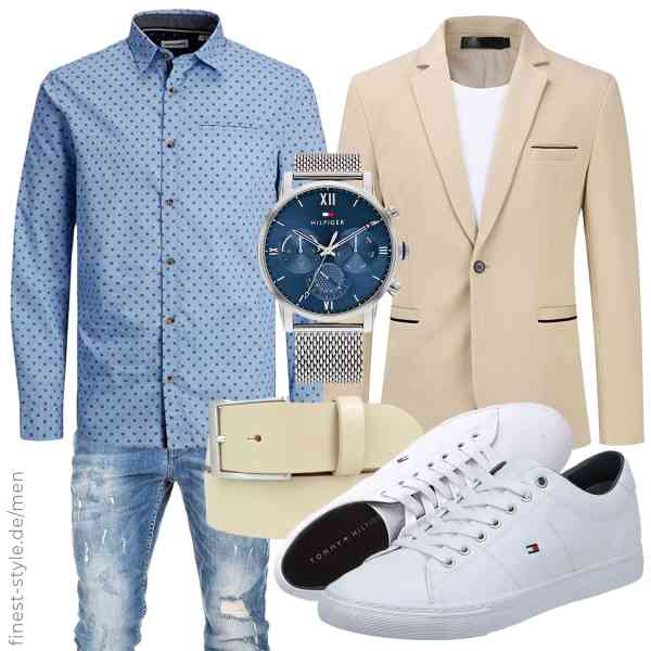 Top herren-Outfit im Finest-Trend-Style für ein selbstbewusstes Modegefühl mit tollen Produkten von Allthemen,JACK & JONES,Amaci&Sons,Tommy Hilfiger,Brazil Lederwaren,Tommy Hilfiger