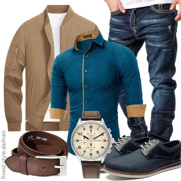 Top herren-Outfit im Finest-Trend-Style für ein selbstbewusstes Modegefühl mit tollen Produkten von TACVASEN,Meilicloth,Amaci&Sons,Tommy Hilfiger,Tom Ramsey,Bruno Marc