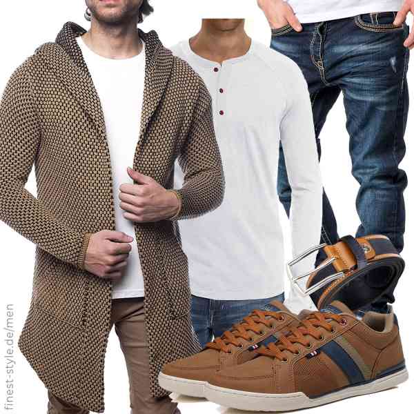 Top herren-Outfit im Finest-Trend-Style für ein selbstbewusstes Modegefühl mit tollen Produkten von Carisma,NITAGUT,Amaci&Sons,LINDENMANN,AX BOXING