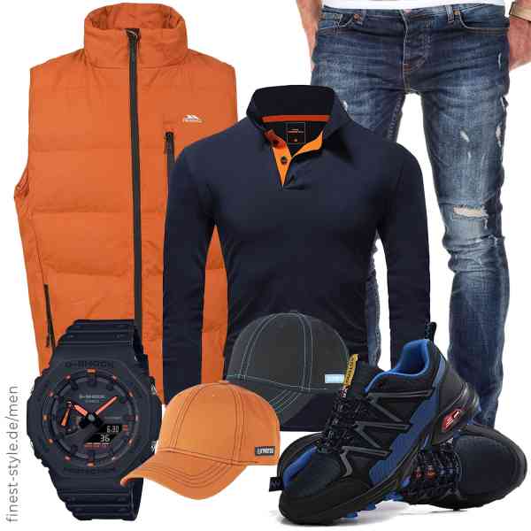 Top herren-Outfit im Finest-Trend-Style für ein selbstbewusstes Modegefühl mit tollen Produkten von Trespass,Amaci&Sons,Amaci&Sons,Casio,riverso,ASTERO ASTERO