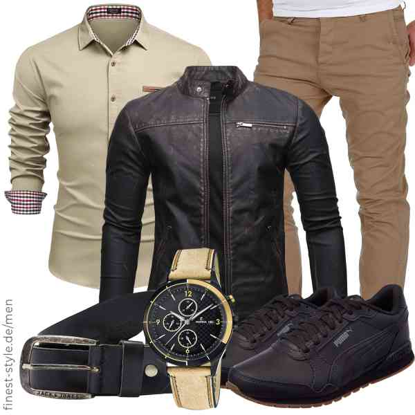 Top herren-Outfit im Finest-Trend-Style für ein selbstbewusstes Modegefühl mit tollen Produkten von Crone,COOFANDY,Amaci&Sons,Festina,JACK & JONES,PUMA