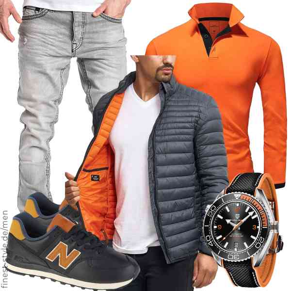 Top herren-Outfit im Finest-Trend-Style für ein selbstbewusstes Modegefühl mit tollen Produkten von Indicode,Amaci&Sons,Amaci&Sons,PAGRNE DESIGN,New Balance