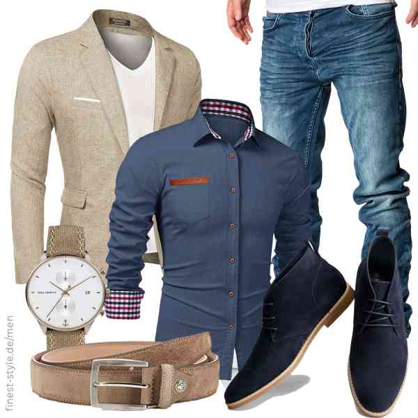 Top herren-Outfit im Finest-Trend-Style für ein selbstbewusstes Modegefühl mit tollen Produkten von COOFANDY,JMIERR,Amaci&Sons,PAUL HEWITT,LINDENMANN,Bruno Marc