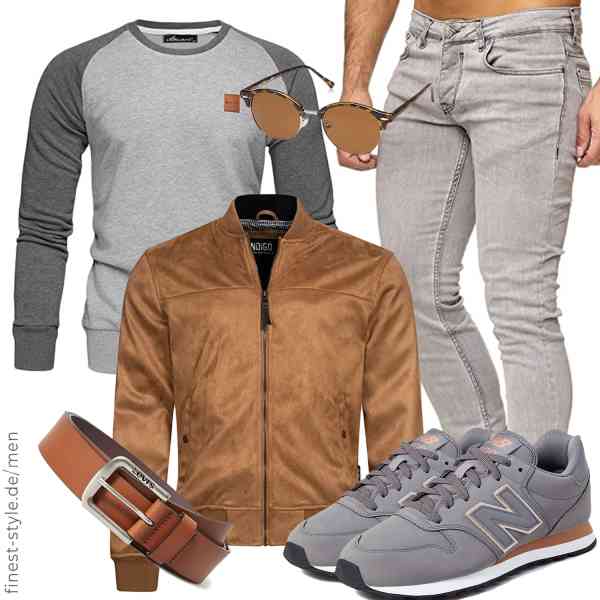 Top herren-Outfit im Finest-Trend-Style für ein selbstbewusstes Modegefühl mit tollen Produkten von Indicode,Amaci&Sons,Tazzio,HIKARO,Levi's,New Balance