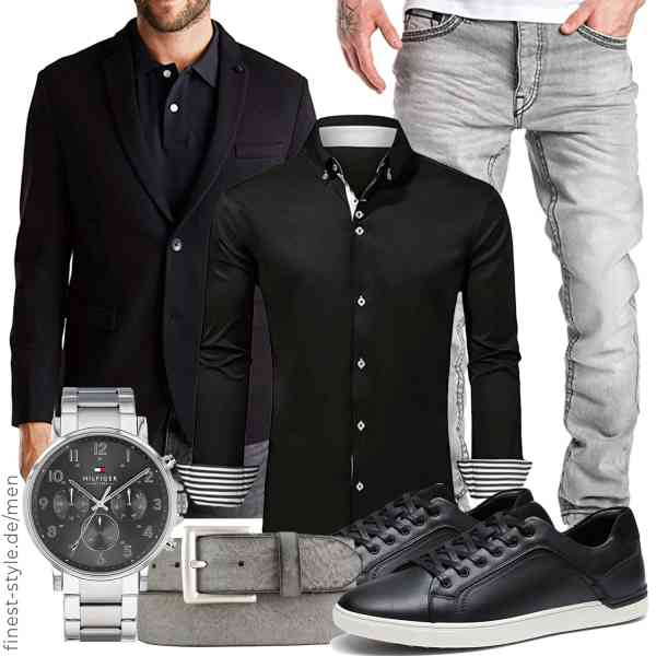 Top herren-Outfit im Finest-Trend-Style für ein selbstbewusstes Modegefühl mit tollen Produkten von ESPRIT,Elegancity,Amaci&Sons,Tommy Hilfiger,BELTINGER,Bruno Marc