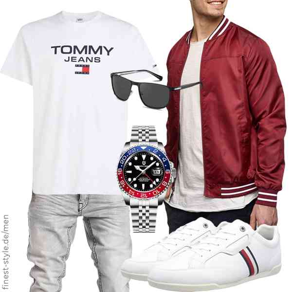 Top herren-Outfit im Finest-Trend-Style für ein selbstbewusstes Modegefühl mit tollen Produkten von Indicode,Tommy Hilfiger,Amaci&Sons,SUZAKU,CARFIA,Tommy Hilfiger