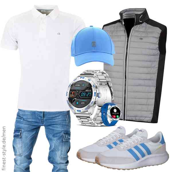 Top herren-Outfit im Finest-Trend-Style für ein selbstbewusstes Modegefühl mit tollen Produkten von Calvin Klein,Calvin Klein,Amaci&Sons,SIEMORL,Tommy Hilfiger,adidas