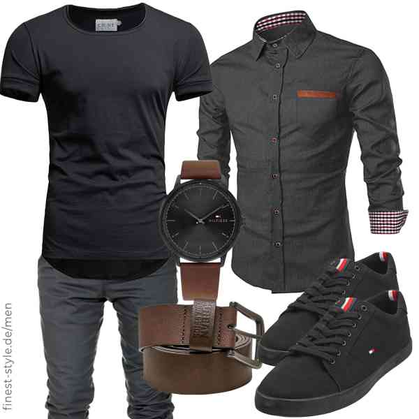 Top herren-Outfit im Finest-Trend-Style für ein selbstbewusstes Modegefühl mit tollen Produkten von JMIERR,Tommy Hilfiger,REPUBLIX,Amaci&Sons,Tommy Hilfiger,Urban Classics,Tommy Hilfiger,JMIERR,REPUBLIX,Amaci&Sons,Tommy Hilfiger,Urban Classics,Tommy Hilfiger