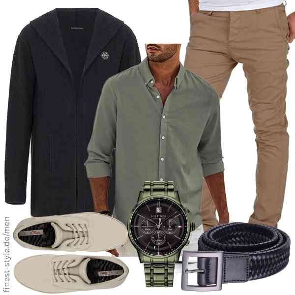 Top herren-Outfit im Finest-Trend-Style für ein selbstbewusstes Modegefühl mit tollen Produkten von Redbridge,APOONABA,Amaci&Sons,Tommy Hilfiger,FashGudim,s.Oliver