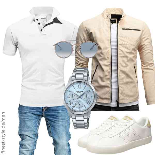 Top herren-Outfit im Finest-Trend-Style für ein selbstbewusstes Modegefühl mit tollen Produkten von Crone,Amaci&Sons,Amaci&Sons,Ray-Ban,adidas