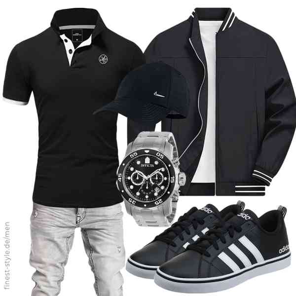 Top herren-Outfit im Finest-Trend-Style für ein selbstbewusstes Modegefühl mit tollen Produkten von TACVASEN,Amaci&Sons,Amaci&Sons,Invicta,Nike,adidas