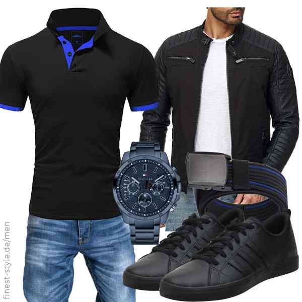 Top herren-Outfit im Finest-Trend-Style für ein selbstbewusstes Modegefühl mit tollen Produkten von Redbridge,Amaci&Sons,Amaci&Sons,Tommy Hilfiger,LionVII,adidas