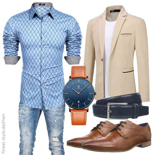 Top herren-Outfit im Finest-Trend-Style für ein selbstbewusstes Modegefühl mit tollen Produkten von Allthemen,COOFANDY,Amaci&Sons,BEN NEVIS,LINDENMANN,bugatti