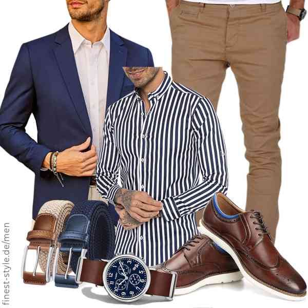 Top herren-Outfit im Finest-Trend-Style für ein selbstbewusstes Modegefühl mit tollen Produkten von PJ PAUL JONES,Redbridge,Amaci&Sons,Timex,BULLIANT,JITAI