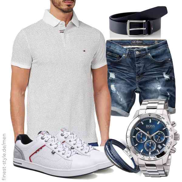 Top herren-Outfit im Finest-Trend-Style für ein selbstbewusstes Modegefühl mit tollen Produkten von Tommy Hilfiger,Amaci&Sons,BOSS,Casisto.J,Tommy Hilfiger,ARRIGO BELLO