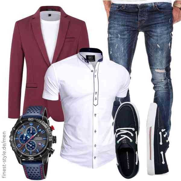 Top herren-Outfit im Finest-Trend-Style für ein selbstbewusstes Modegefühl mit tollen Produkten von Allthemen,D&R Fashion,Amaci&Sons,Festina,Tommy Hilfiger