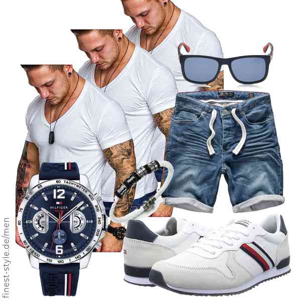 Top herren-Outfit im Finest-Trend-Style für ein selbstbewusstes Modegefühl mit tollen Produkten von Amaci&Sons,Amaci&Sons,Tommy Hilfiger,COOLSTEELANDBEYOND,Tommy Hilfiger,Tommy Hilfiger