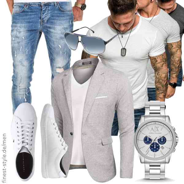 Top herren-Outfit im Finest-Trend-Style für ein selbstbewusstes Modegefühl mit tollen Produkten von COOFANDY,Amaci&Sons,Amaci&Sons,Armani Exchange,Carrera,Tommy Hilfiger