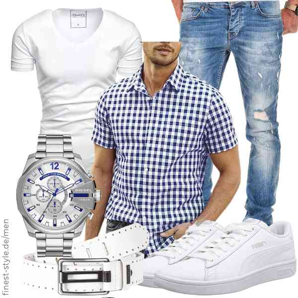 Top herren-Outfit im Finest-Trend-Style für ein selbstbewusstes Modegefühl mit tollen Produkten von Elegancity,REPUBLIX,Amaci&Sons,Diesel,Redbridge,PUMA