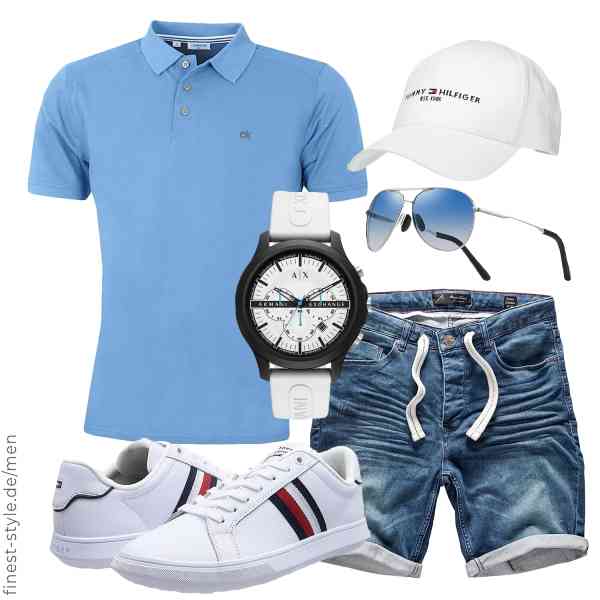 Top herren-Outfit im Finest-Trend-Style für ein selbstbewusstes Modegefühl mit tollen Produkten von Calvin Klein,Amaci&Sons,Armani Exchange,Tommy Hilfiger,wearPro,Tommy Hilfiger