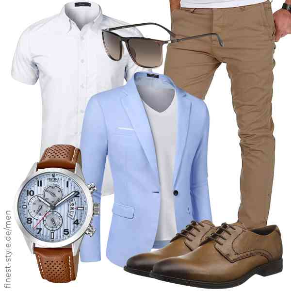 Top herren-Outfit im Finest-Trend-Style für ein selbstbewusstes Modegefühl mit tollen Produkten von COOFANDY,iClosam,Amaci&Sons,Festina,BOSS,ECCO