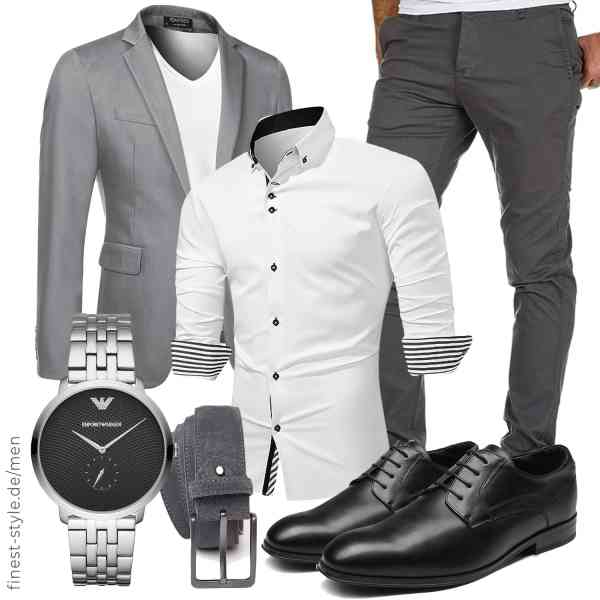 Top herren-Outfit im Finest-Trend-Style für ein selbstbewusstes Modegefühl mit tollen Produkten von COOFANDY,Elegancity,Amaci&Sons,Emporio Armani,QUAMOD,Bruno Marc