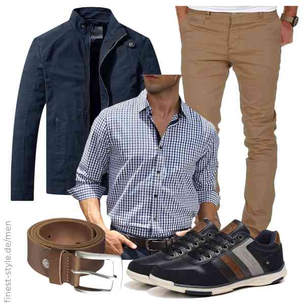 Top herren-Outfit im Finest-Trend-Style für ein selbstbewusstes Modegefühl mit tollen Produkten von WenVen,Elegancity,Amaci&Sons,LINDENMANN,ARRIGO BELLO