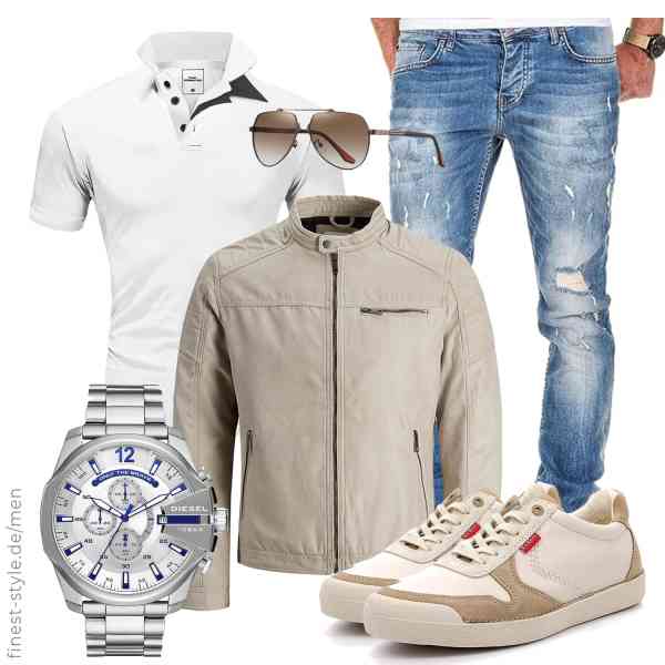Top herren-Outfit im Finest-Trend-Style für ein selbstbewusstes Modegefühl mit tollen Produkten von JACK & JONES,Amaci&Sons,Amaci&Sons,Diesel,Cyxus,Kickers