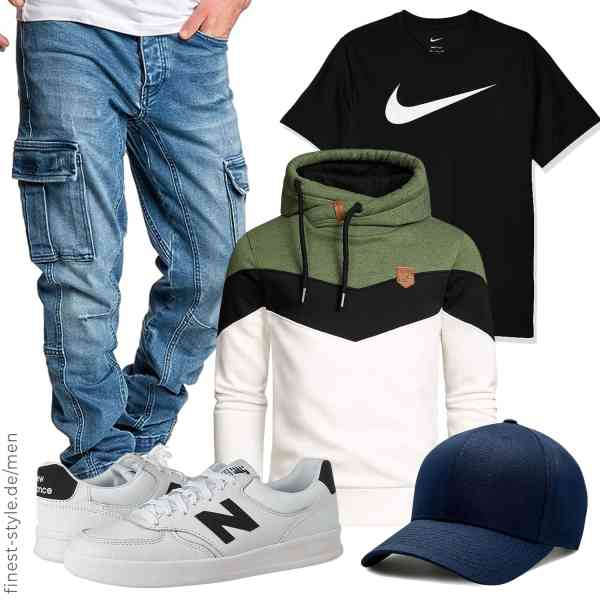 Top herren-Outfit im Finest-Trend-Style für ein selbstbewusstes Modegefühl mit tollen Produkten von Amaci&Sons,Nike,Amaci&Sons,blankmann,New Balance