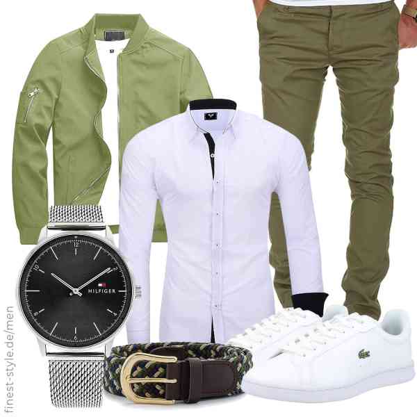Top herren-Outfit im Finest-Trend-Style für ein selbstbewusstes Modegefühl mit tollen Produkten von KEFITEVD,Kayhan,Amaci&Sons,Tommy Hilfiger,Streeze,Lacoste