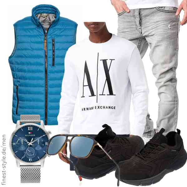 Top herren-Outfit im Finest-Trend-Style für ein selbstbewusstes Modegefühl mit tollen Produkten von camel active,Armani Exchange,Amaci&Sons,Tommy Hilfiger,kimorn,CMP