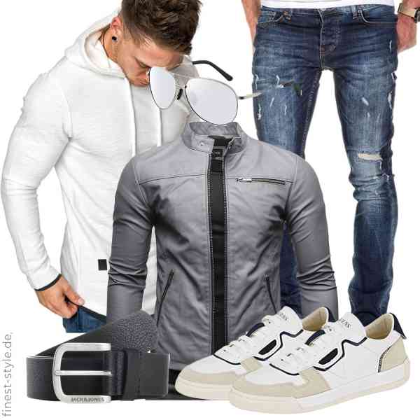 Top herren-Outfit im Finest-Trend-Style für ein selbstbewusstes Modegefühl mit tollen Produkten von Crone,Amaci&Sons,Amaci&Sons,MXNXEU,JACK & JONES,GUESS