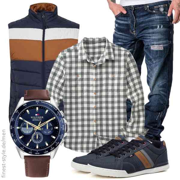 Top herren-Outfit im Finest-Trend-Style für ein selbstbewusstes Modegefühl mit tollen Produkten von b BLEND,Meilicloth,Amaci&Sons,Tommy Hilfiger,AX BOXING