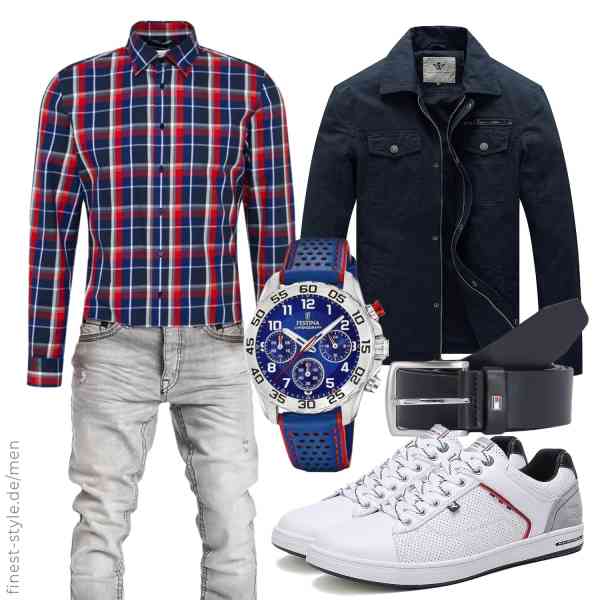 Top herren-Outfit im Finest-Trend-Style für ein selbstbewusstes Modegefühl mit tollen Produkten von WenVen,ARRIGO BELLO,Seidensticker,Amaci&Sons,Festina,Tommy Hilfiger,ARRIGO BELLO,WenVen,Seidensticker,Amaci&Sons,Festina,Tommy Hilfiger,ARRIGO BELLO