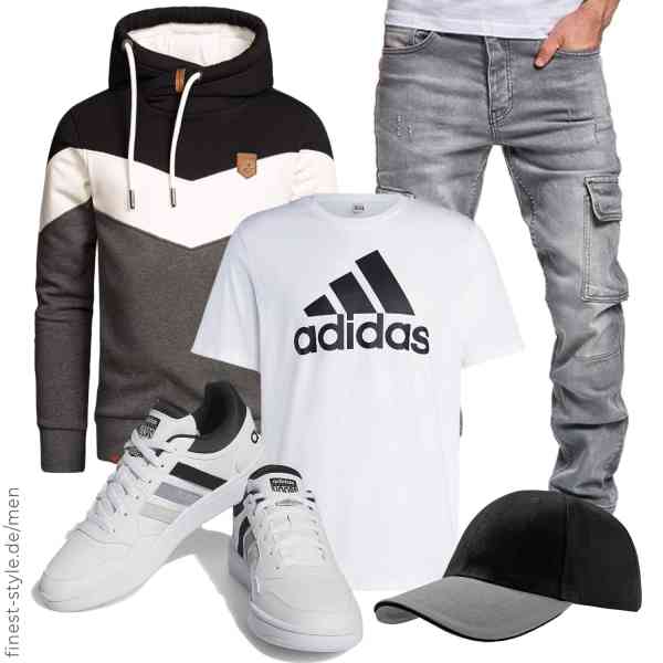 Top herren-Outfit im Finest-Trend-Style für ein selbstbewusstes Modegefühl mit tollen Produkten von Amaci&Sons,adidas,Amaci&Sons,Artexia,adidas