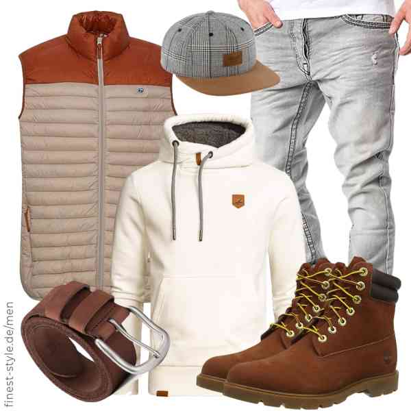 Top herren-Outfit im Finest-Trend-Style für ein selbstbewusstes Modegefühl mit tollen Produkten von b BLEND,Amaci&Sons,Amaci&Sons,BELTER,Reell,Timberland