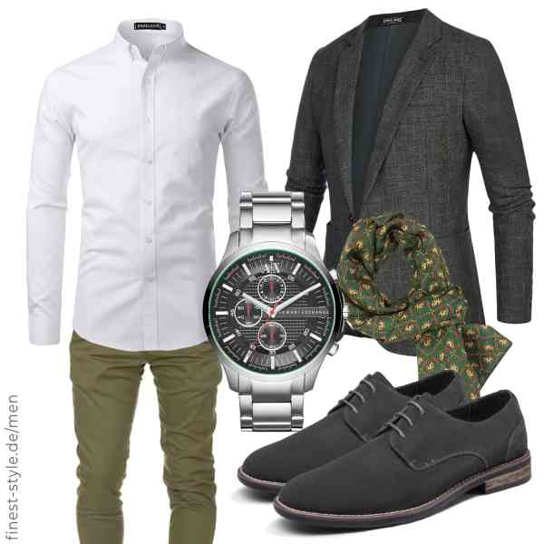 Top herren-Outfit im Finest-Trend-Style für ein selbstbewusstes Modegefühl mit tollen Produkten von PaulJones,PARKLEES,Amaci&Sons,Armani Exchange,SCAMODA,Bruno Marc