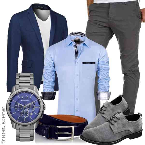 Top herren-Outfit im Finest-Trend-Style für ein selbstbewusstes Modegefühl mit tollen Produkten von COOFANDY,J.VER,Amaci&Sons,Armani Exchange,MGM,rismart