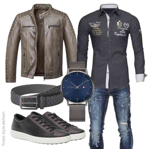 Top herren-Outfit im Finest-Trend-Style für ein selbstbewusstes Modegefühl mit tollen Produkten von Amaci&Sons,Kayhan,Amaci&Sons,Tommy Hilfiger,BOSS,ECCO