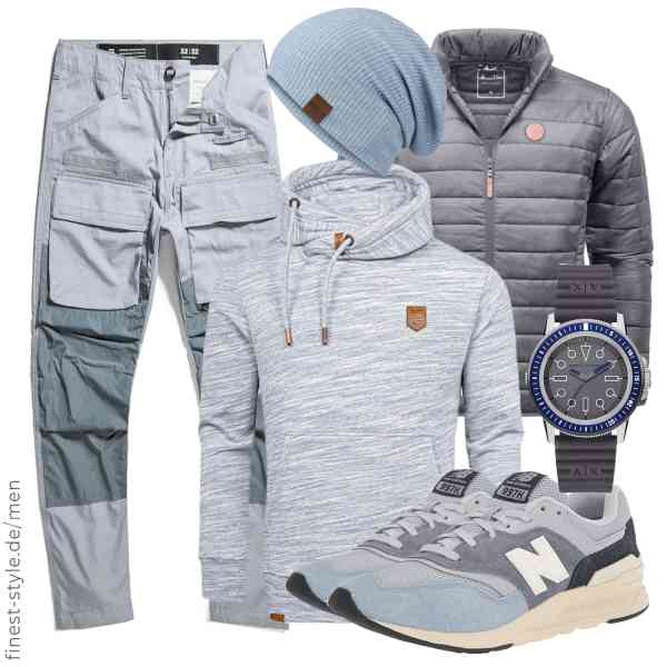 Top herren-Outfit im Finest-Trend-Style für ein selbstbewusstes Modegefühl mit tollen Produkten von Amaci&Sons,Amaci&Sons,G-STAR RAW,Armani Exchange,HAMUNI,New Balance