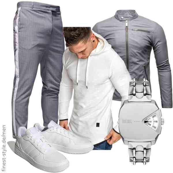 Top herren-Outfit im Finest-Trend-Style für ein selbstbewusstes Modegefühl mit tollen Produkten von Crone,Amaci&Sons,Rello & Reese,Diesel,adidas