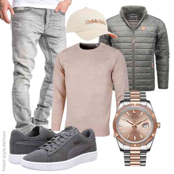 Top herren-Outfit im Finest-Trend-Style für ein selbstbewusstes Modegefühl mit tollen Produkten von Amaci&Sons,Calvin Klein,Amaci&Sons,BUREI,Calvin Klein,PUMA