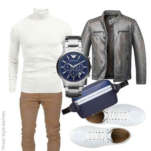 Top herren-Outfit im Finest-Trend-Style für ein selbstbewusstes Modegefühl mit tollen Produkten von Amaci&Sons,COOFANDY,Amaci&Sons,Emporio Armani,Armani Exchange,Cole Haan