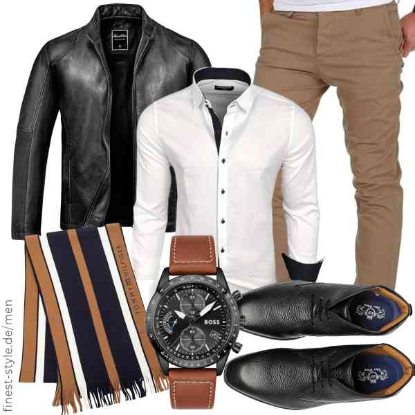 Top herren-Outfit im Finest-Trend-Style für ein selbstbewusstes Modegefühl mit tollen Produkten von Amaci&Sons,Baxboy,Amaci&Sons,BOSS,Tommy Hilfiger,BioFlex