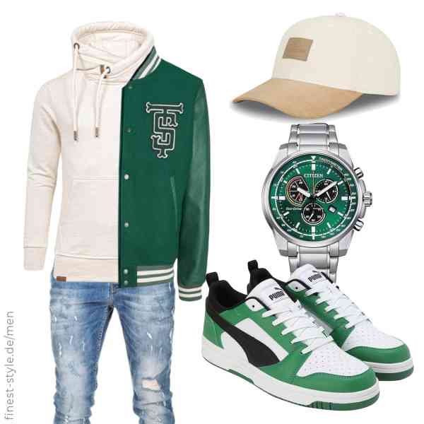 Top herren-Outfit im Finest-Trend-Style für ein selbstbewusstes Modegefühl mit tollen Produkten von JACK & JONES,Amaci&Sons,Amaci&Sons,CITIZEN,Johnny Urban,PUMA