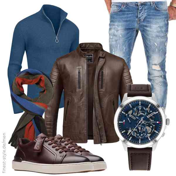 Top herren-Outfit im Finest-Trend-Style für ein selbstbewusstes Modegefühl mit tollen Produkten von Amaci&Sons,Hisir,Amaci&Sons,Tommy Hilfiger,Rotfuchs,Clarks