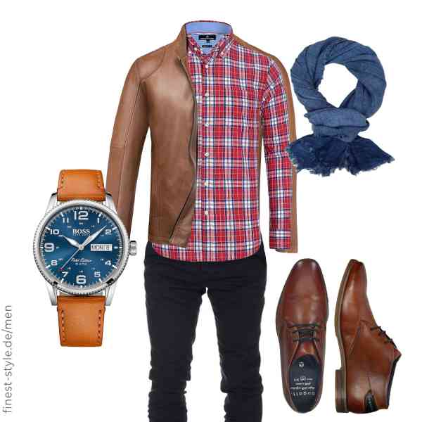 Top herren-Outfit im Finest-Trend-Style für ein selbstbewusstes Modegefühl mit tollen Produkten von Amaci&Sons,J.VER,Amaci&Sons,BOSS,Ella Jonte,bugatti